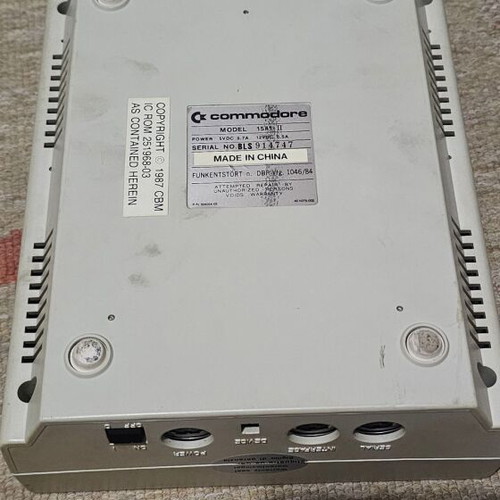 Commodore Disk Drive 1541 II used, tested with cables