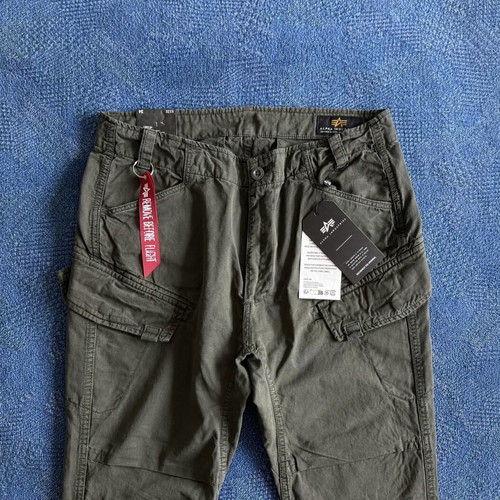 Alpha Industries Force One Cargo pants and Petrol Patch Pant, men's