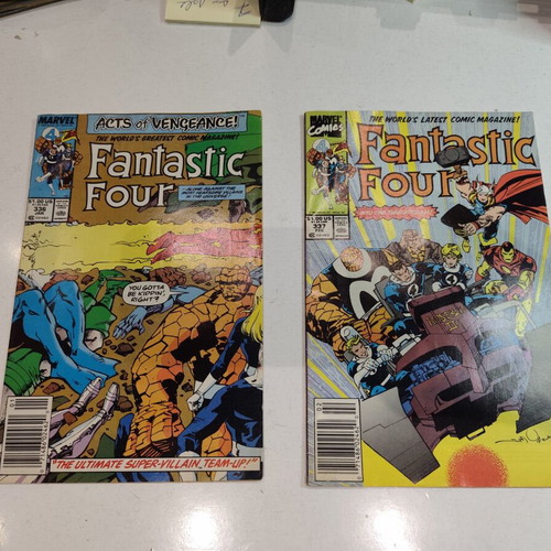 Fantastic Four Marvel comics set of 10, like new