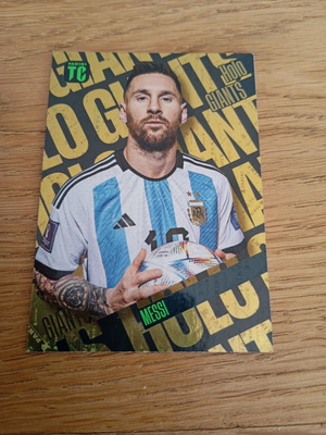 Messi holo card like new