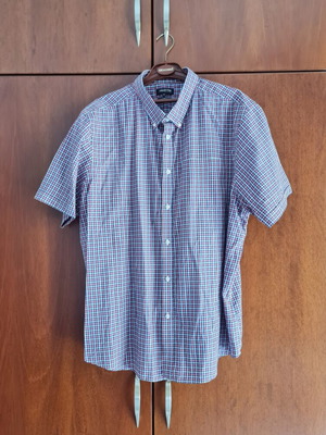 Πουκάμισο Debenhams καινούριο, XL, άσπρο και μπλε