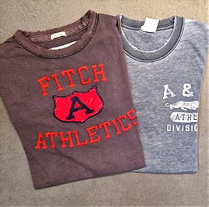 Set 2 t-shirts Abercrombie & Fitch ανδρικά