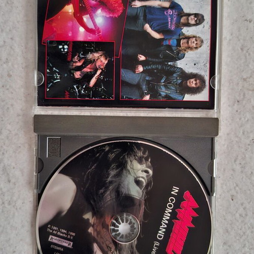 Annihilator In Command CD like new, live 1989-1990 thrash metal