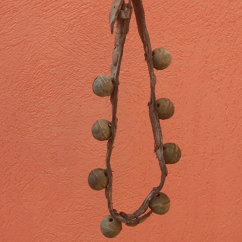 Horse Bells used, on leather strap