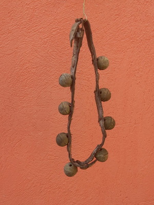 Horse Bells used, on leather strap
