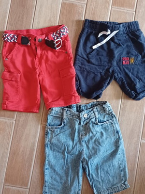 Shorts pack for 3-year-old boy like new, 3 pieces