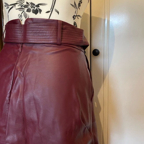 Leather Burgundy Bag!