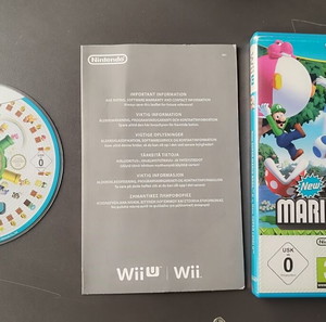 Nintendo Wii U new super mario bros. u new super luigi u