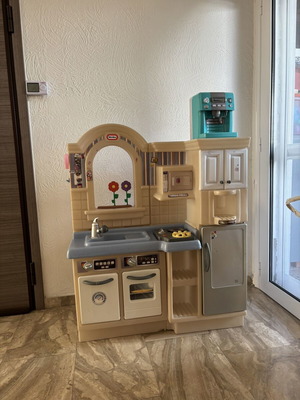 Little Tikes Plastic Play Kitchen like new
