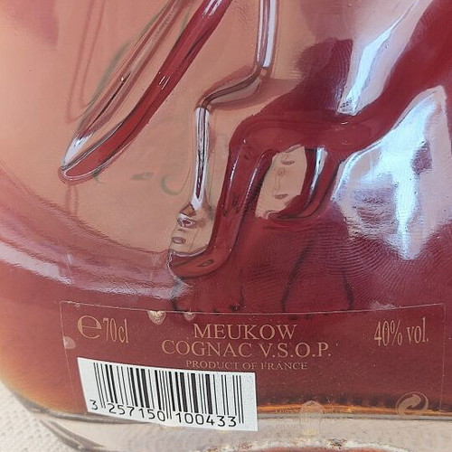 Meukow V.S.O.P. Cognac sealed