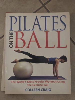 Βιβλίο Pilates on the Ball σαν καινούργιο της Colleen Craig