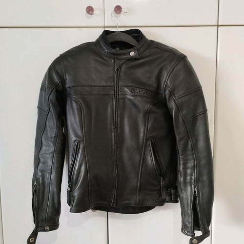 Eleveit women's leather motorcycle jacket, like new