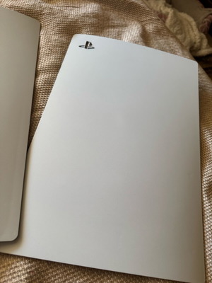 Ps5 αυθεντικό κάλυμμα cover λευκό μεταχειρισμένο (disc edition)