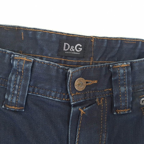 Dolce & Gabbana men's designer jeans W30 L36 very low rise regular fit like new, blue