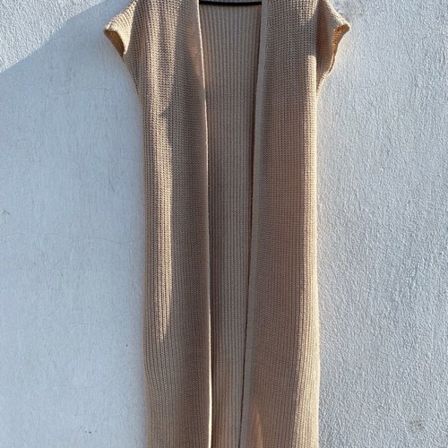 Knitted long cardigan Jdy new, beige, size XS