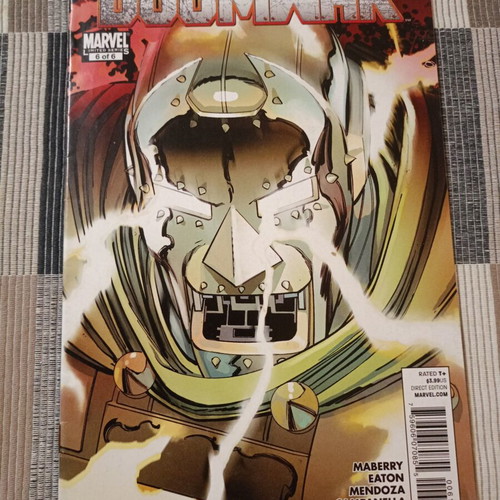 Marvel Doomwar comic series used, complete set