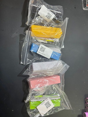 Power bank keychain new for 18650 battery in various colors