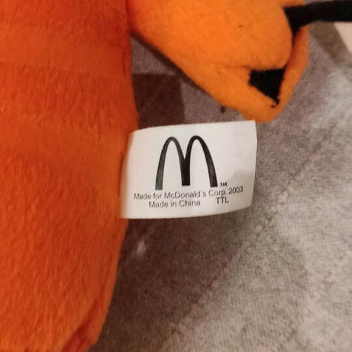 Phoebus and Athens plush toys used 2003 McDonald's
