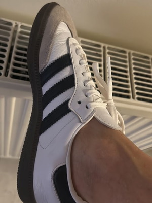 Adidas Samba women's shoes like new, white, size 35