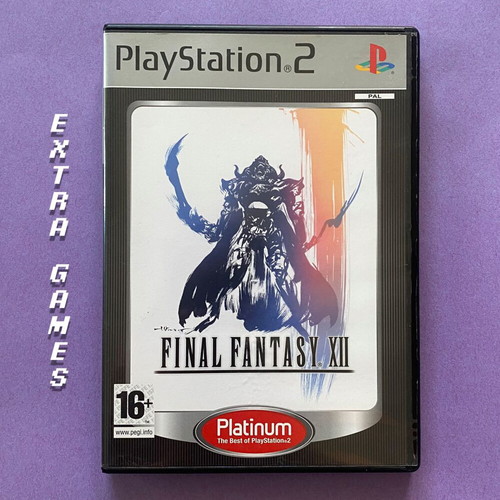 Final Fantasy XII PlayStation 2 game used, Platinum Edition
