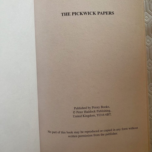 Charles Dickens Priory Classics 12 Books Collection
