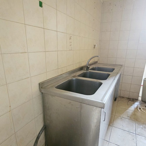 Stainless Steel Professional Sink 3 Basins 1.90m like new