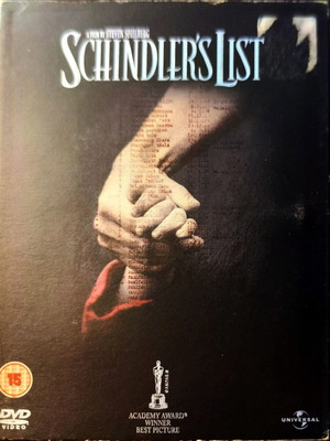 Schindler's List DVD used, English subtitles, special edition