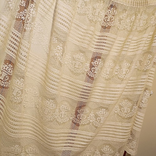 Window curtain vintage used
