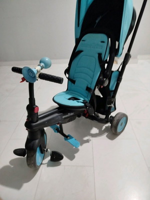 Smart Trike τρίκυκλο ποδήλατο πτυσσόμενο μεταχειρισμένο με χειρολαβή και σκίαστρο