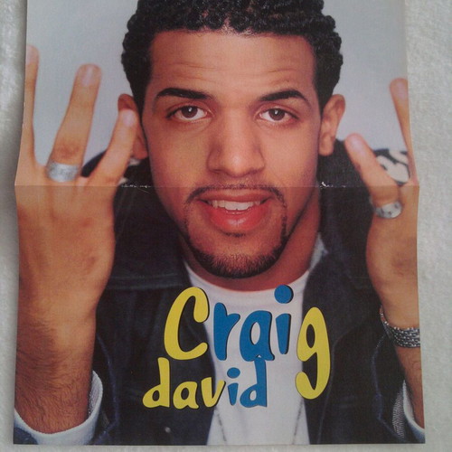 Craig David & Verano Del '98 (Nahuel Mutti) poster like new