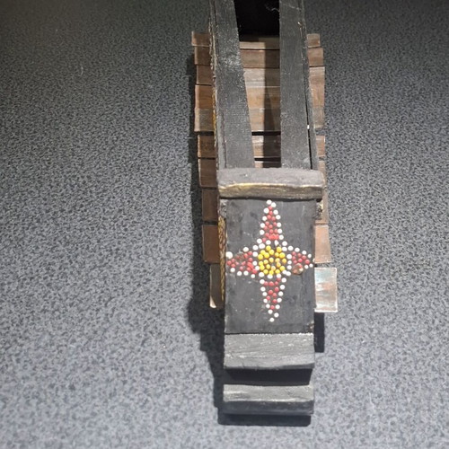 Handmade Ethnic Gamelan Saron Metallophone from Bali, Indonesia, 39cm