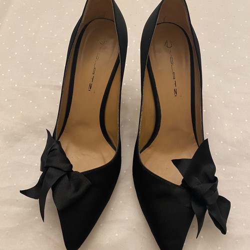 Mourtzi low heels new black with bows