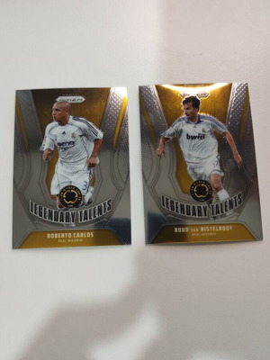 Legendary Talents lot Roberto Carlos and Van Nistelrooy new