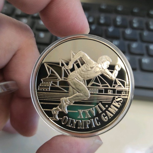 Olympic Games Sydney 2000 commemorative medal unused in protective capsule