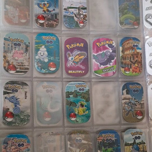 Pokemon Go 110 authentic metal tags like new