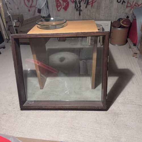 Window with wooden frame and double glazing used 0.94x1.12 m
