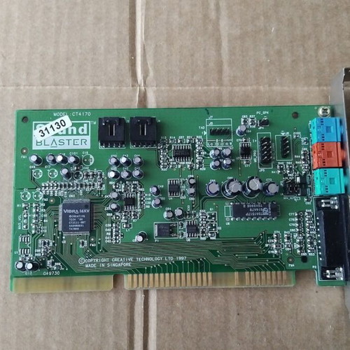 Creative Labs Sound Blaster ViBRA 16XV CT4170 sound card used