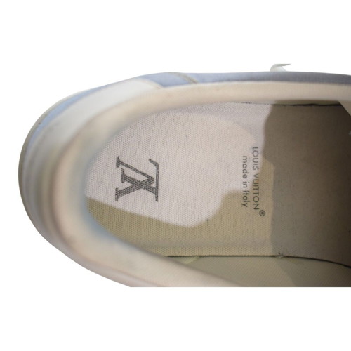 Louis Vuitton Monogram Denim Low-Top Sneakers used, men's size 43.5