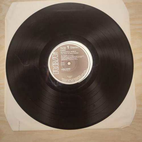Sam Cooke Wonderful World LP used, RCA Camden edition