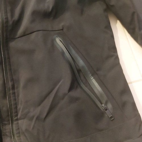 Men's jacket like new, size M, black