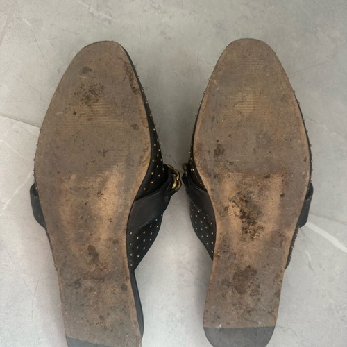 Kurt Geiger mules black used, size 38