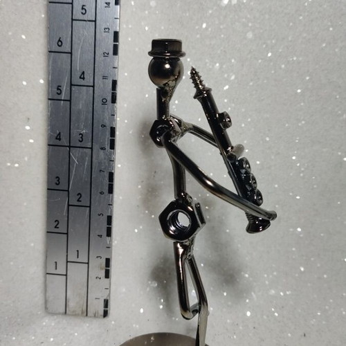 Handmade metal decorative figure