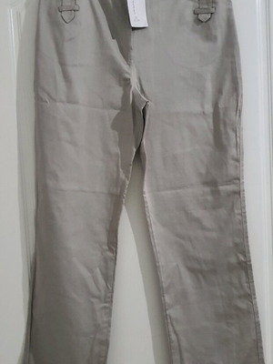 Women's pants new, size 50, beige champagne color
