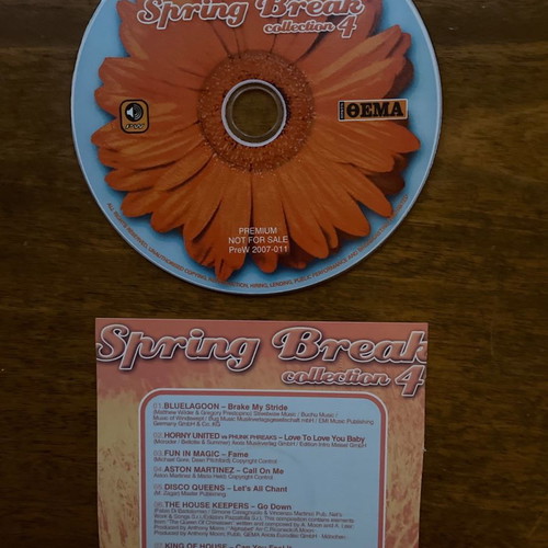 CD Spring Break Collection vol 4 like new