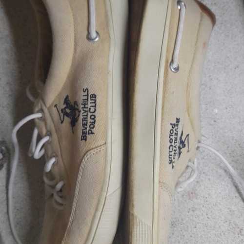 Beverly Hills Polo Club BMS-305 sneakers, beige and brown, size 43