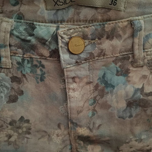 Floral pants like new, size 36, small