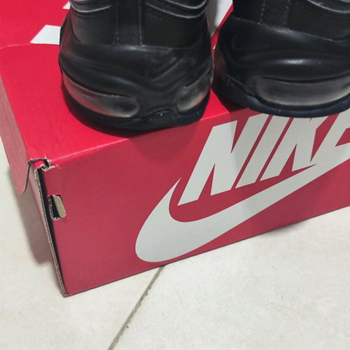 Nike Air Max 97 sneakers, unisex παιδικό νούμερο 38, μαύρο