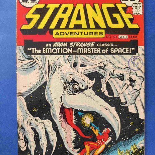 Strange Adventures 243 comic book used, English