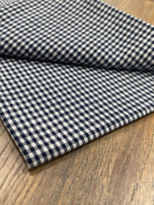 Checked fabric 0.50 x 1.50 like new, black and white