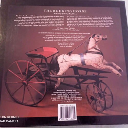 The Rocking Horse A History of Moving Toy Horses by Patricia Mullins 1992 like new